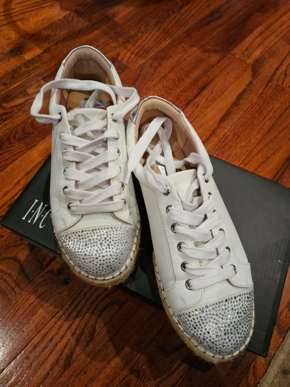 INC International Concepts ElizP Espadrille Sneaker - Size 6.5M